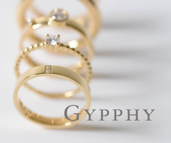 ダイヤモンドより輝く“モアサナイト”のジュエリーブランド【GYPPHY(ジプフィー)】のバナーデザイン
